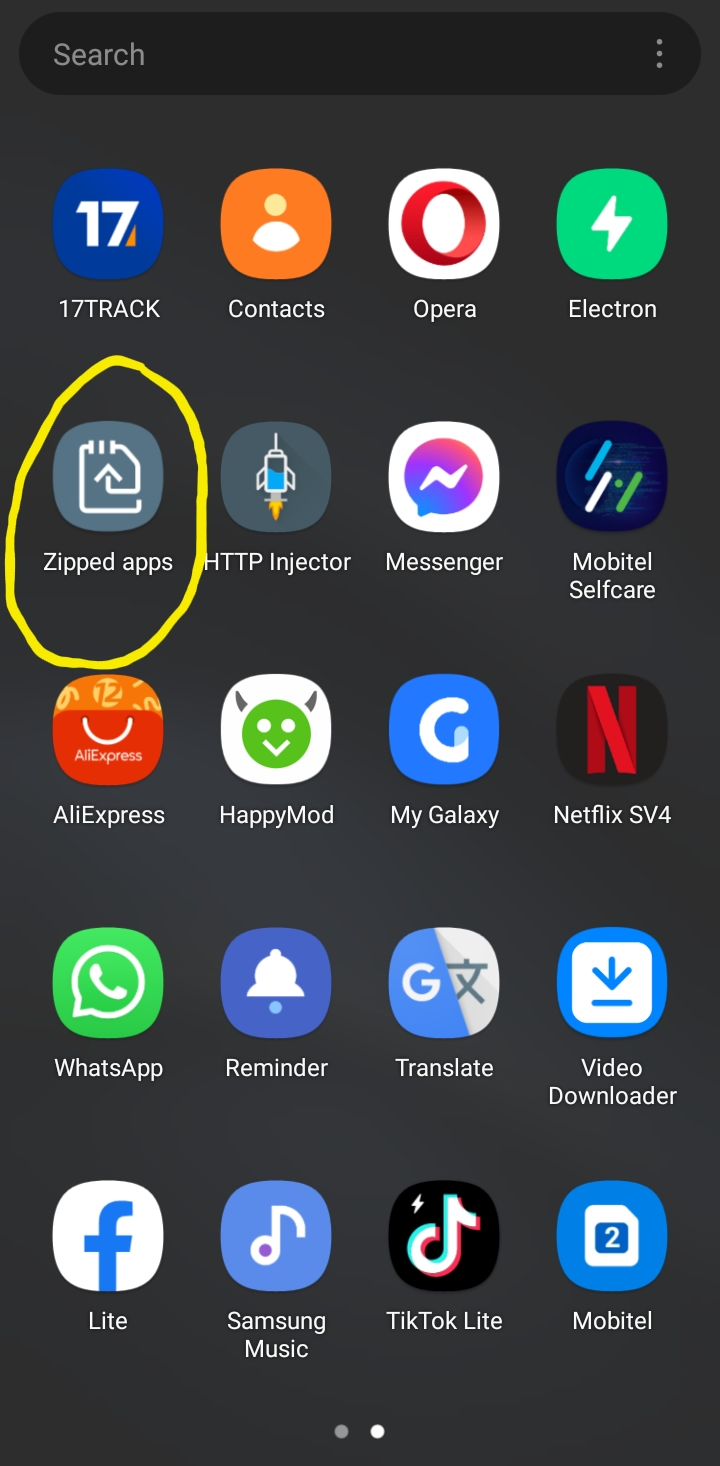 Solved: Zipped apps - Samsung Members