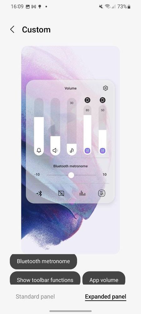 Samsung SoundAssistant update intros vertical volume sliders and