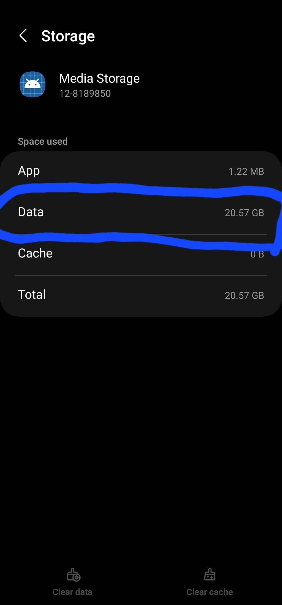 A52s5g Media storage app taking too much storage. Page 2 Samsung