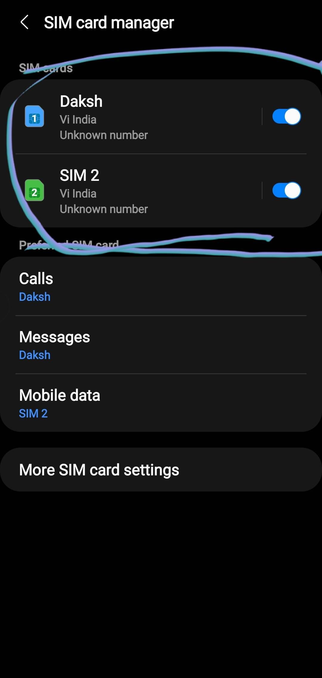 Phone number not showing - Samsung Members