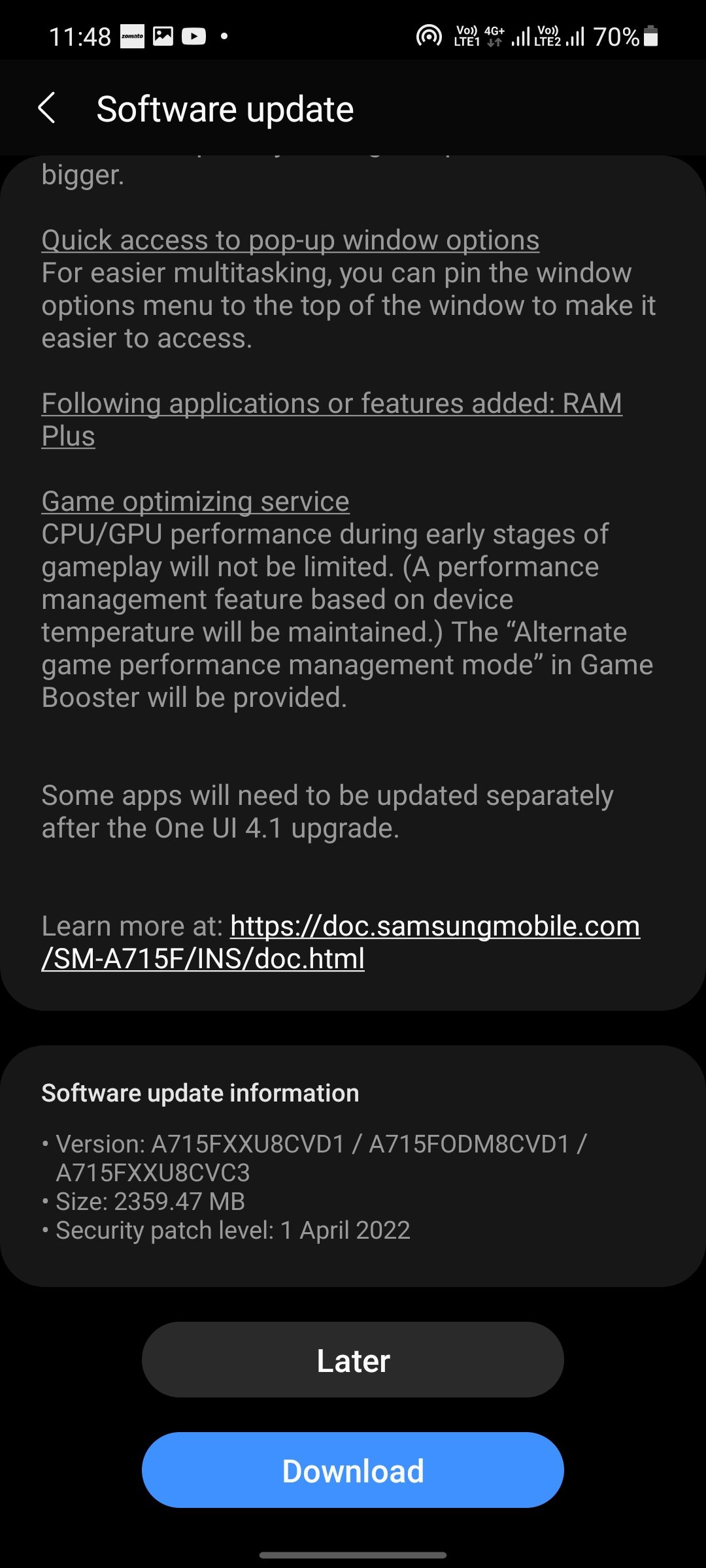 Finally Android 12 Update Has Arrived 🥳😍💥 - Samsung Members