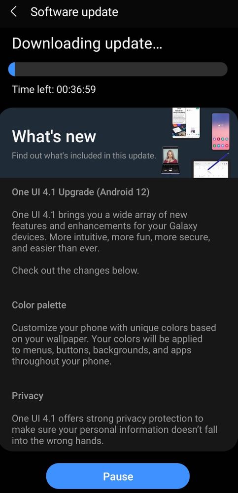 Finally A71 Android 12 updates. - Samsung Members