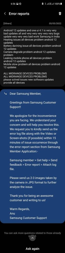 Android 12 problem updates and bugs - Samsung Members