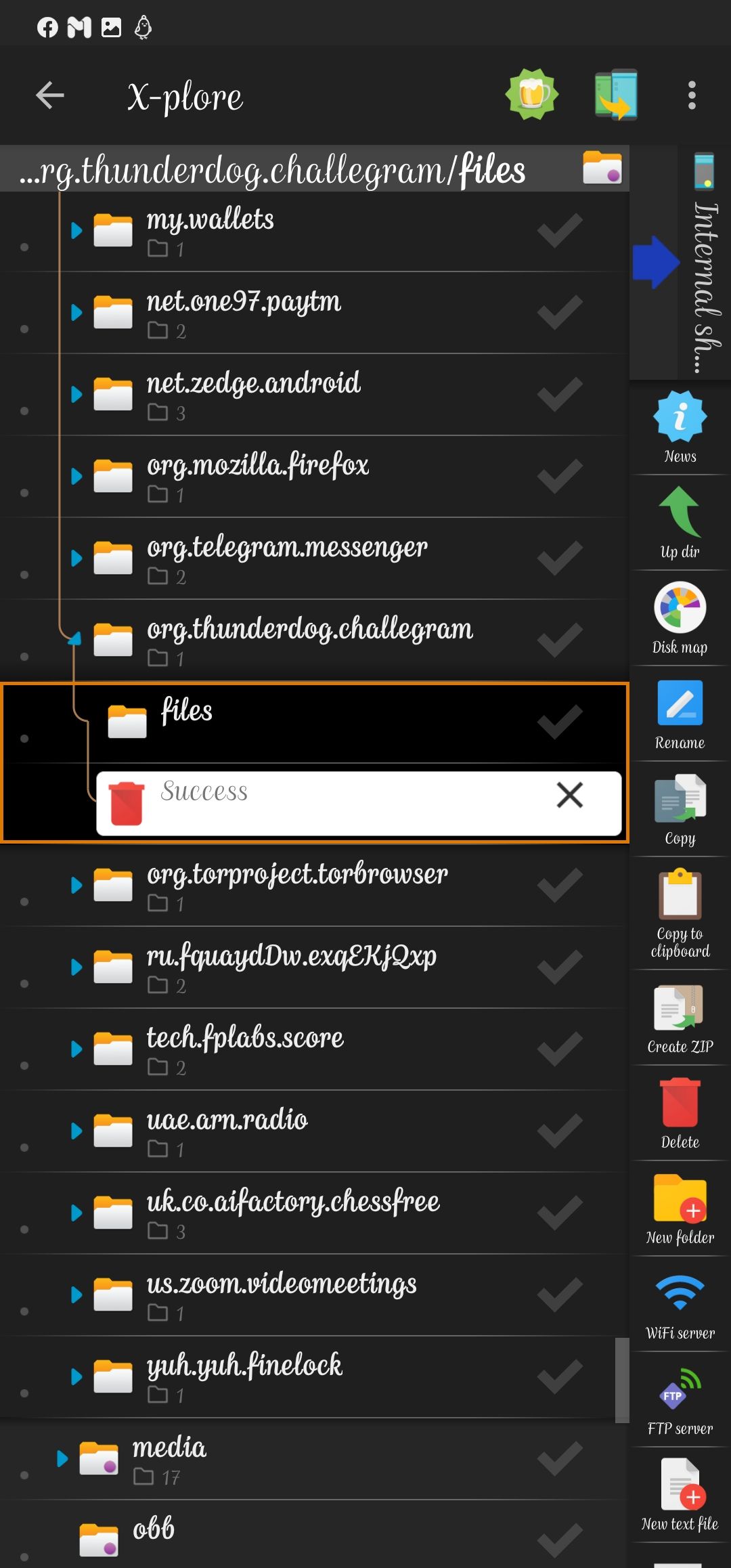 Can't delete files Samsung Members