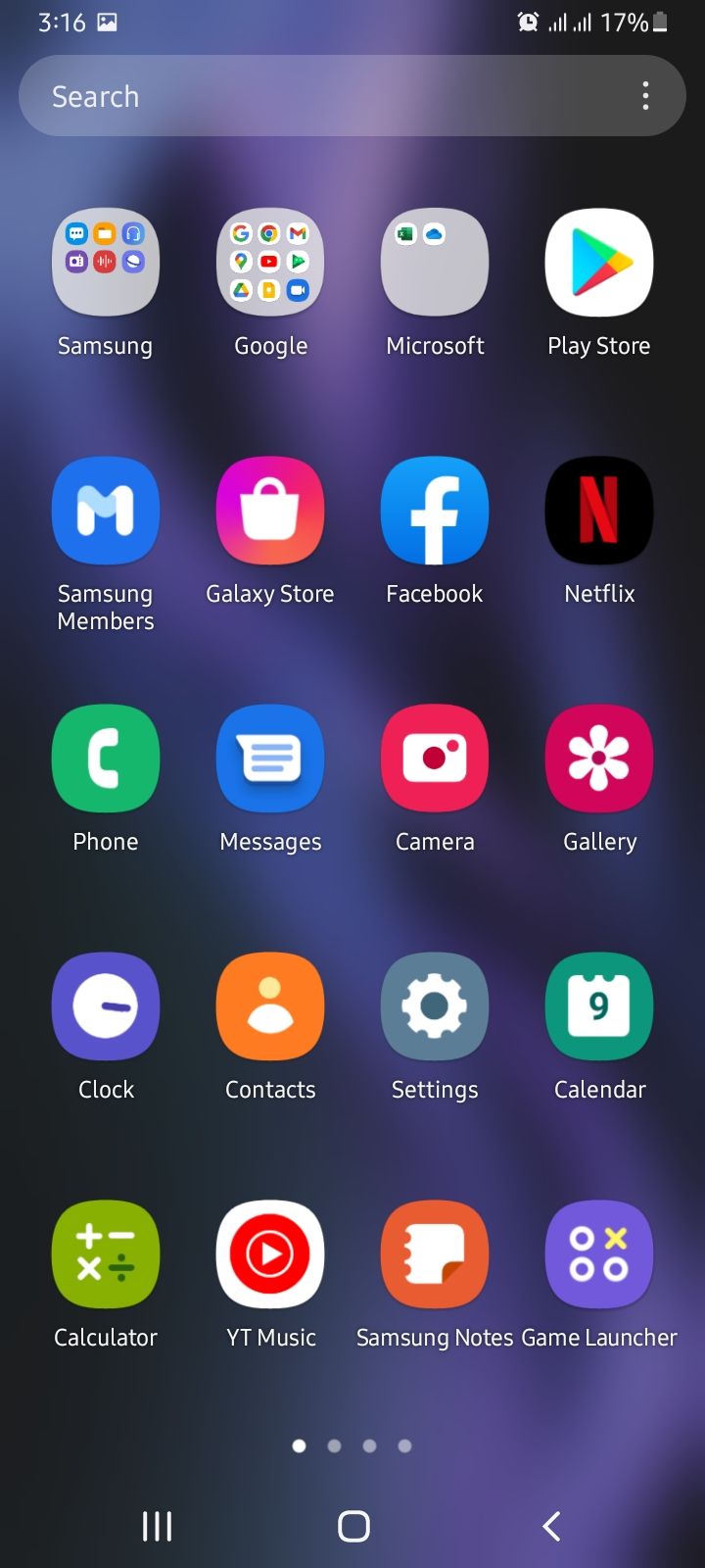 how to make apps smaller on home screen samsung