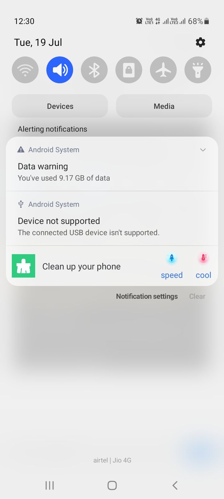 "The connected usb device isnt supported" issue Samsung Members