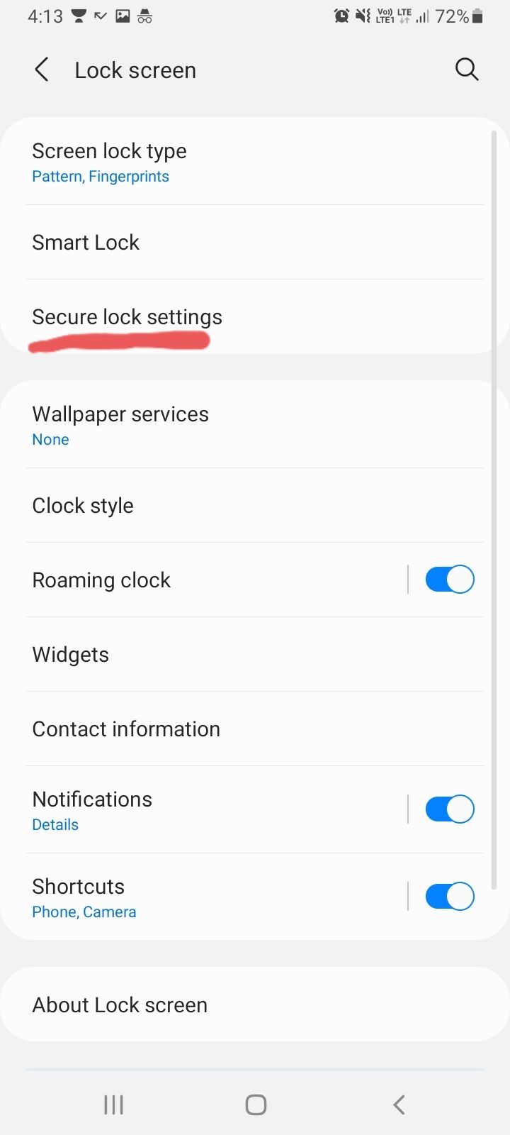 display notification details on lock screen samsung