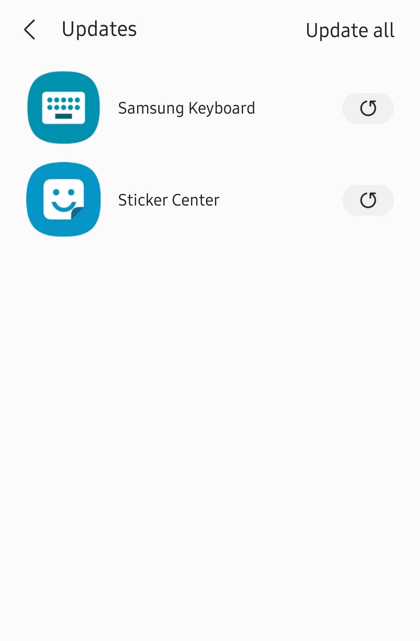 Samsung Keyboard & Sticker center update available - Samsung Members