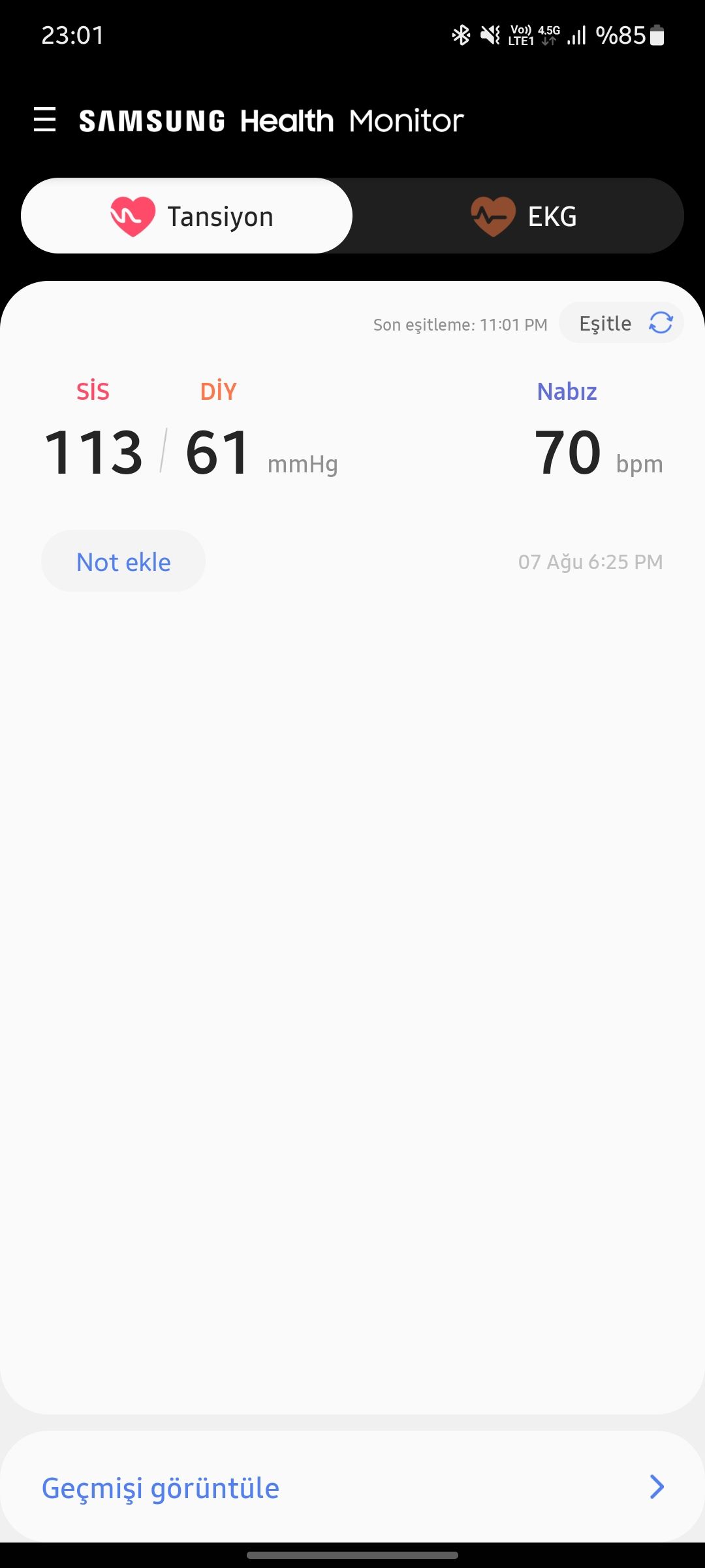 Samsung Galaxy Watch 4 EKG çekme ve tansiyon ölçme... Samsung Members