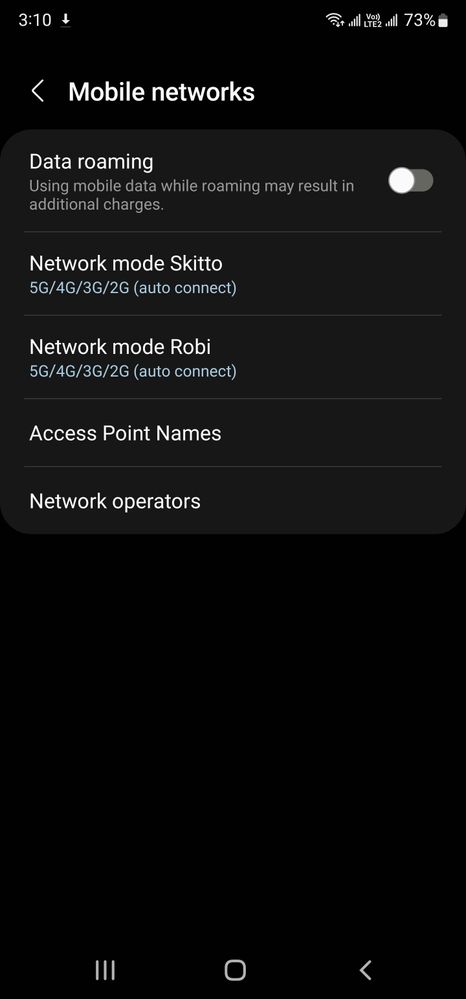 S22 Ultra VoLTE turn off option missing - Samsung Members