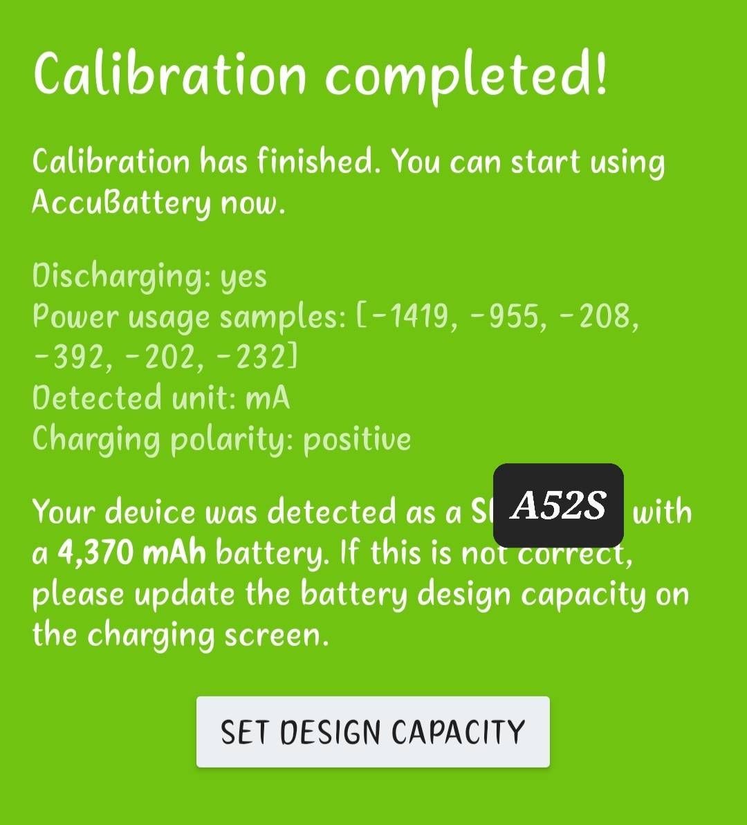 Solved: A52S Battery Capacity - Samsung Members