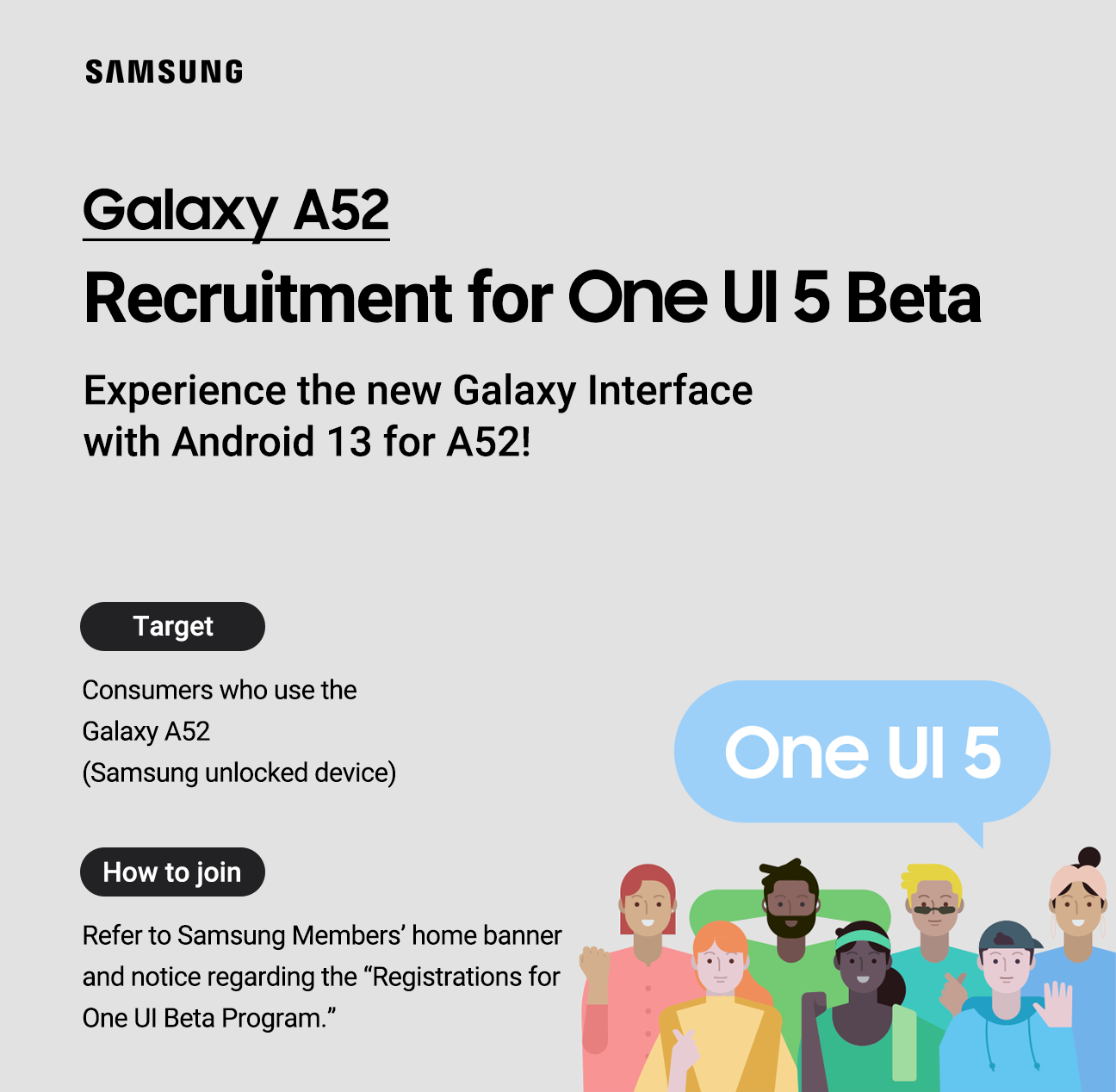 One UI 5 Beta for Galaxy A52! - Samsung Members