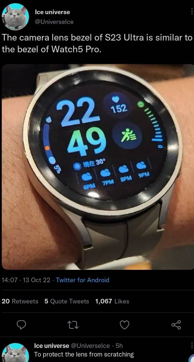 Smartwatch cheap samsung camera