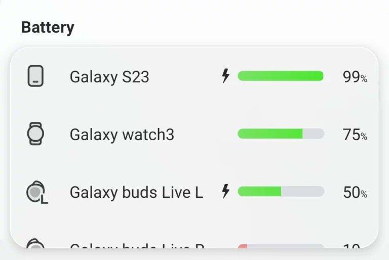 New Samsung battery widgets spotted in hidden menu... - Samsung Members