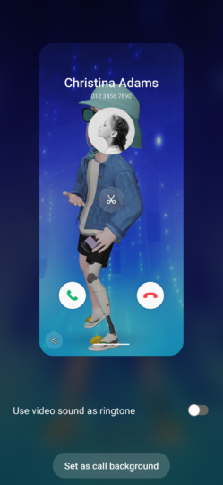 Per-contact call backgrounds. Useful and fun? In O... - Samsung Members
