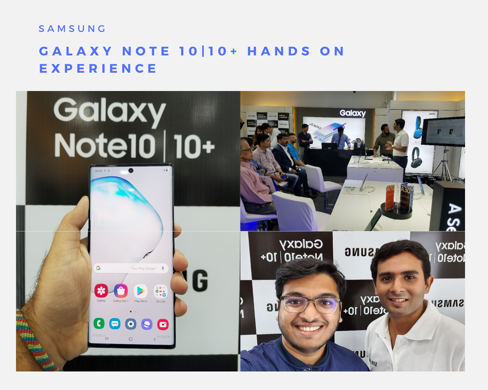 Samsung Galaxy Note 10 Hands On Experience