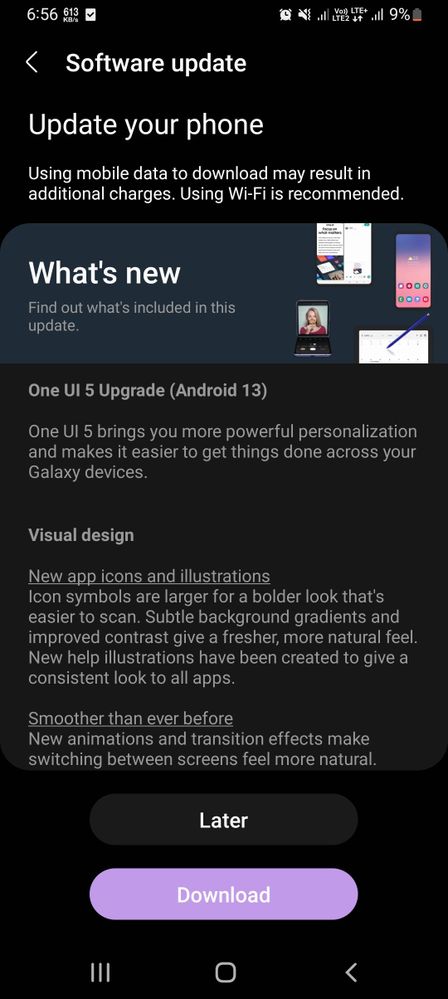 Android 13 One Ui 5.0 for samsung f23 5g - Samsung Members