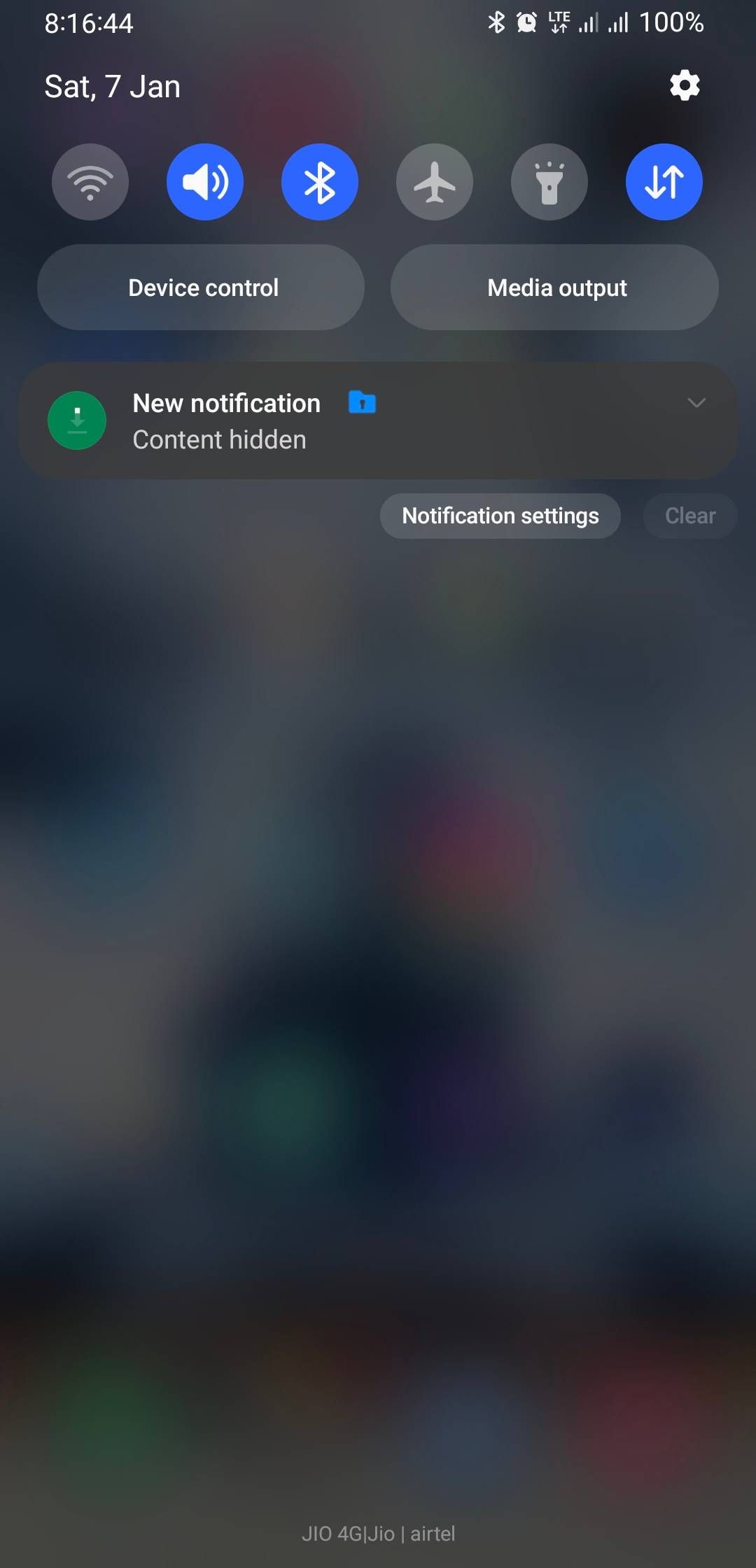 Solved: New notification contents hidden - Samsung Members