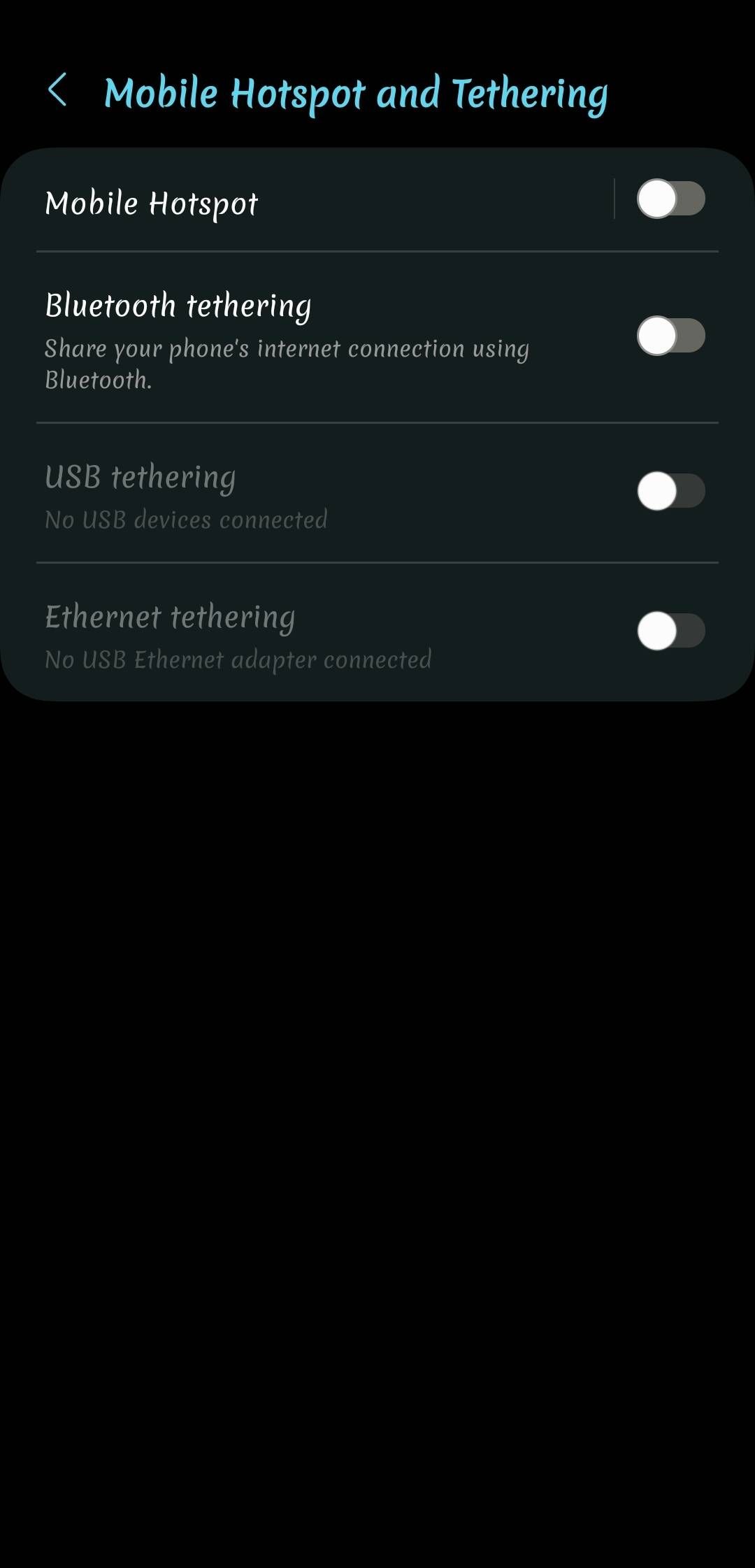 Solved: USB Tethering - Samsung Members