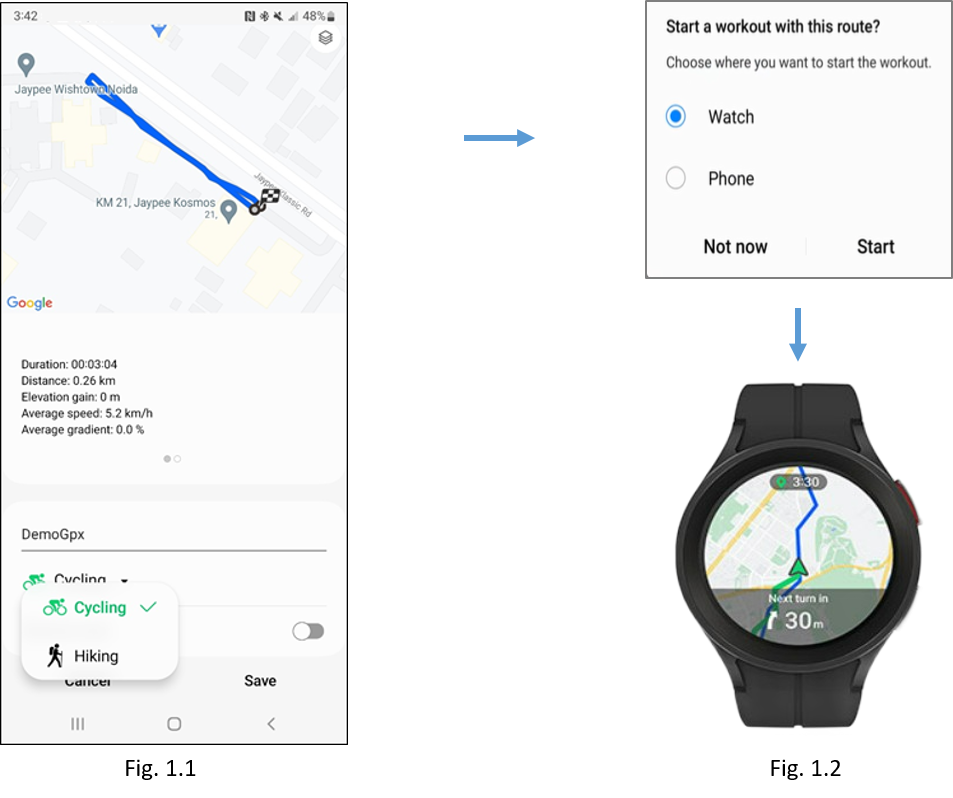 GPX feature Galaxy Watch 5 Pro Samsung Members