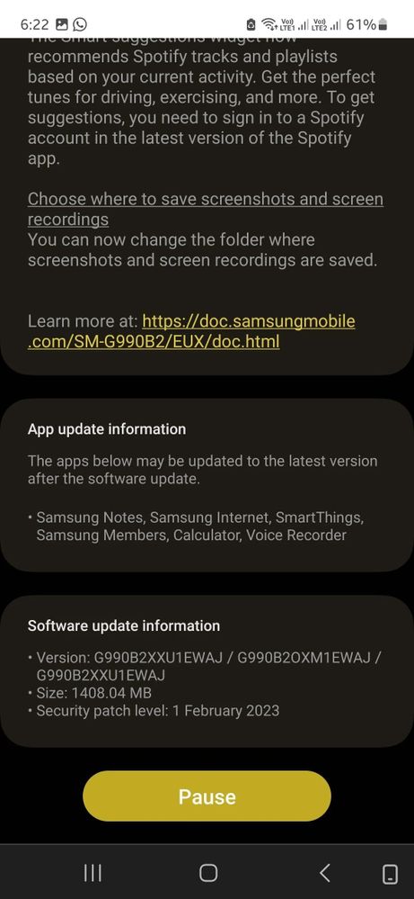 S21 fe one ui 5.1 released in Europe now - Samsung Members