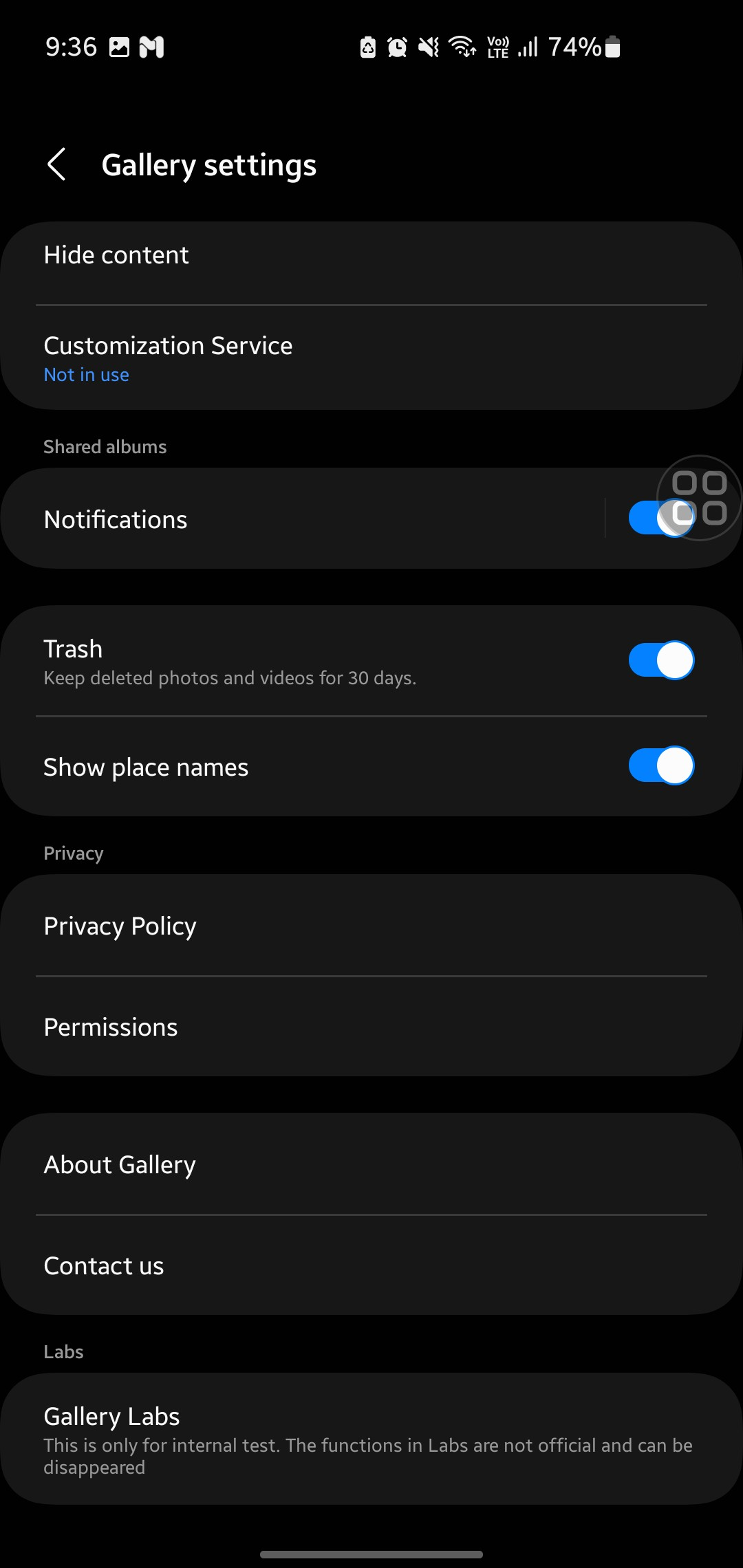 How To Enable Hidden Gallary Labs Menu - Samsung Members