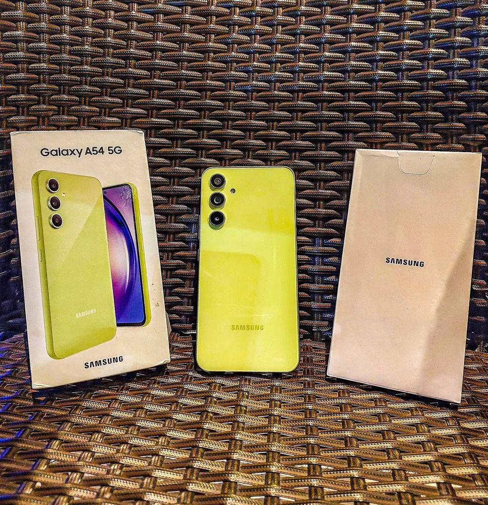 Déballage Samsung Galaxy A54 