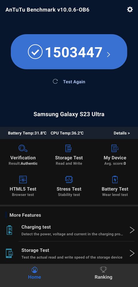 S23 Ultra Antutu & Geekbench after July Update - Samsung Members