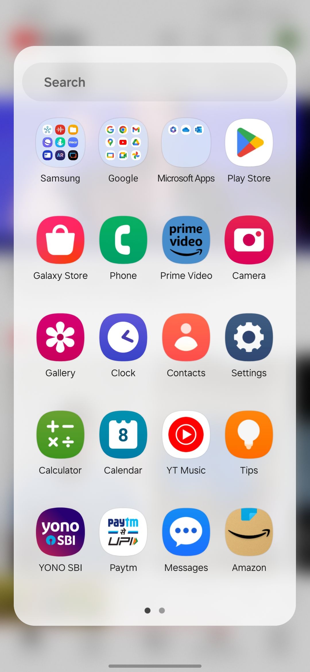 In edge panel folders are not opening - Samsung Members