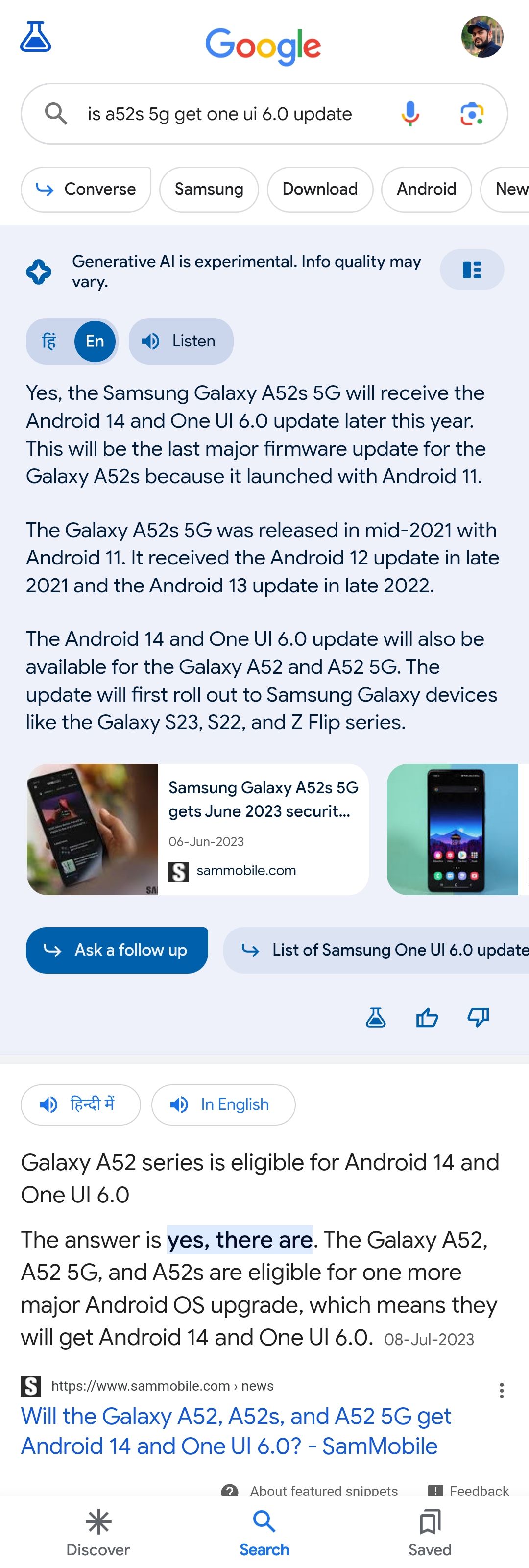 Everything about Samsung One UI version 6.0 - SamMobile
