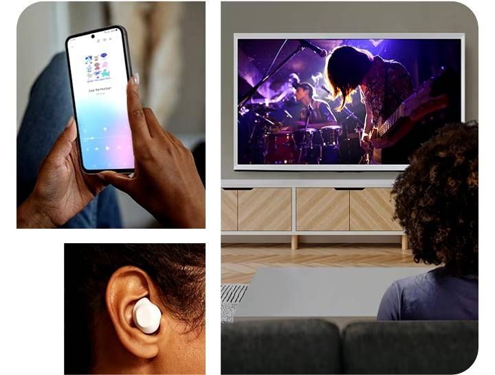 Galaxy buds best sale samsung tv