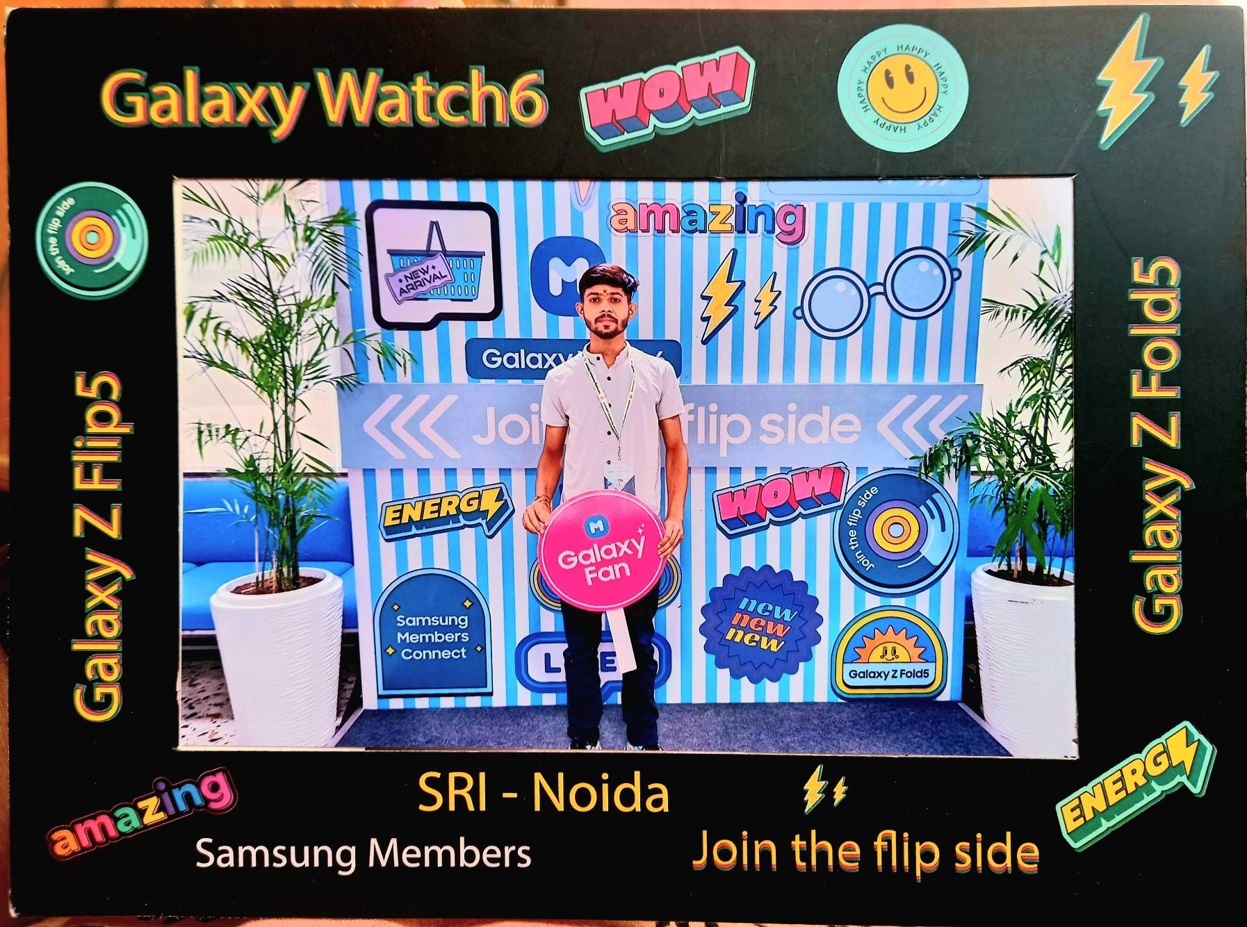 Galaxy fan photobooth Samsung Members
