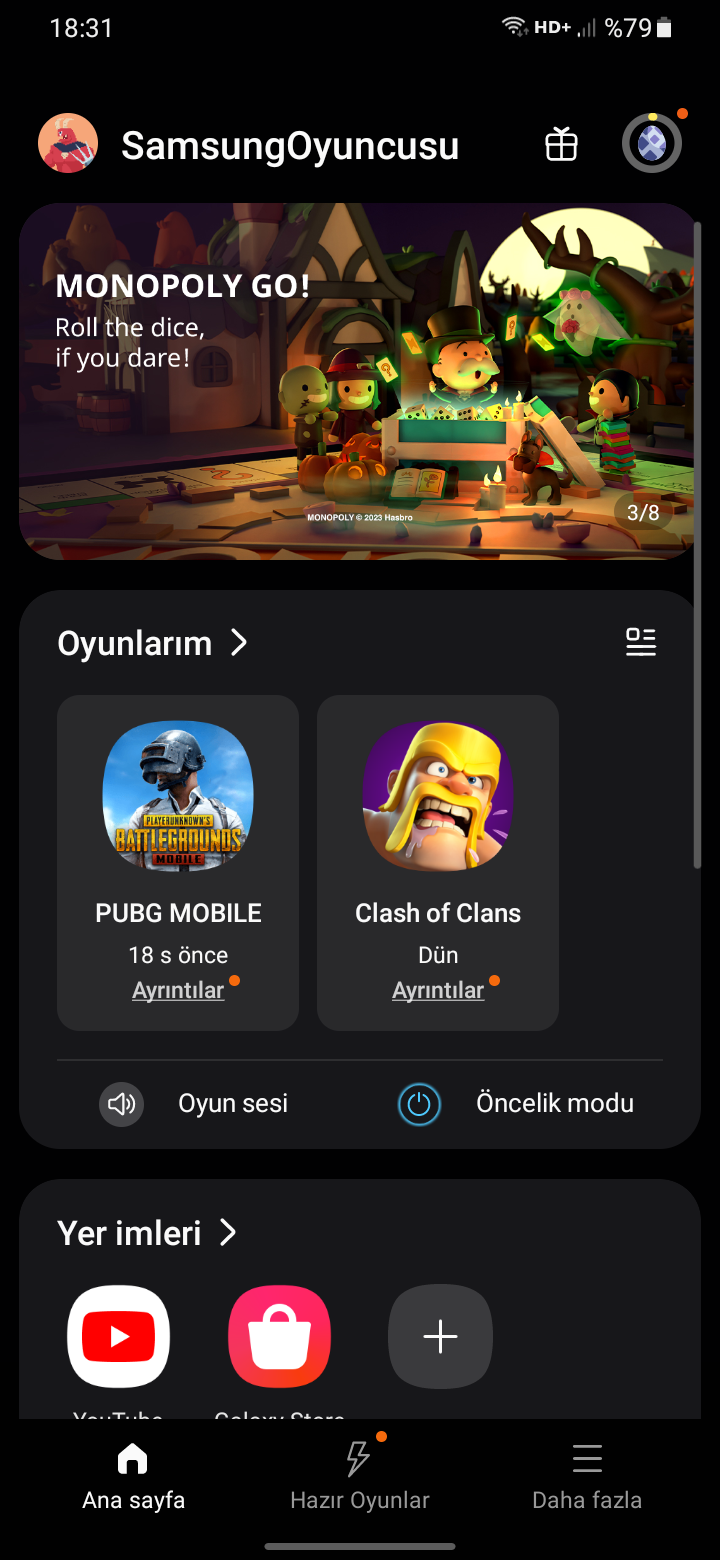 Game Launcher Samsung Members