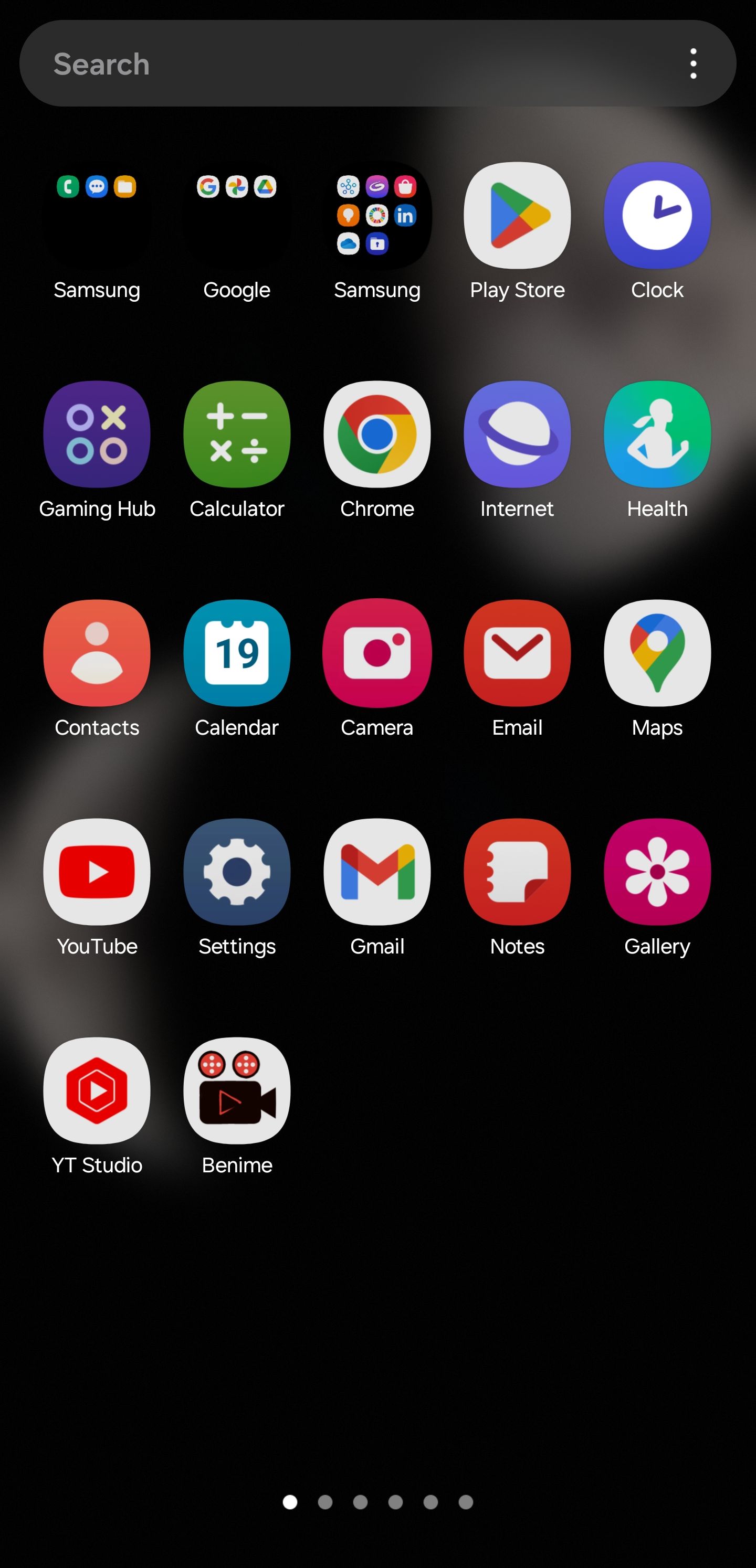 How to change app size Samsung Members