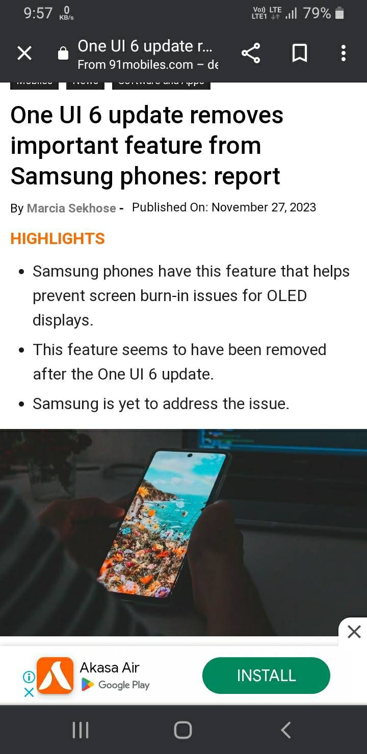 Samsung health issue : r/oneui