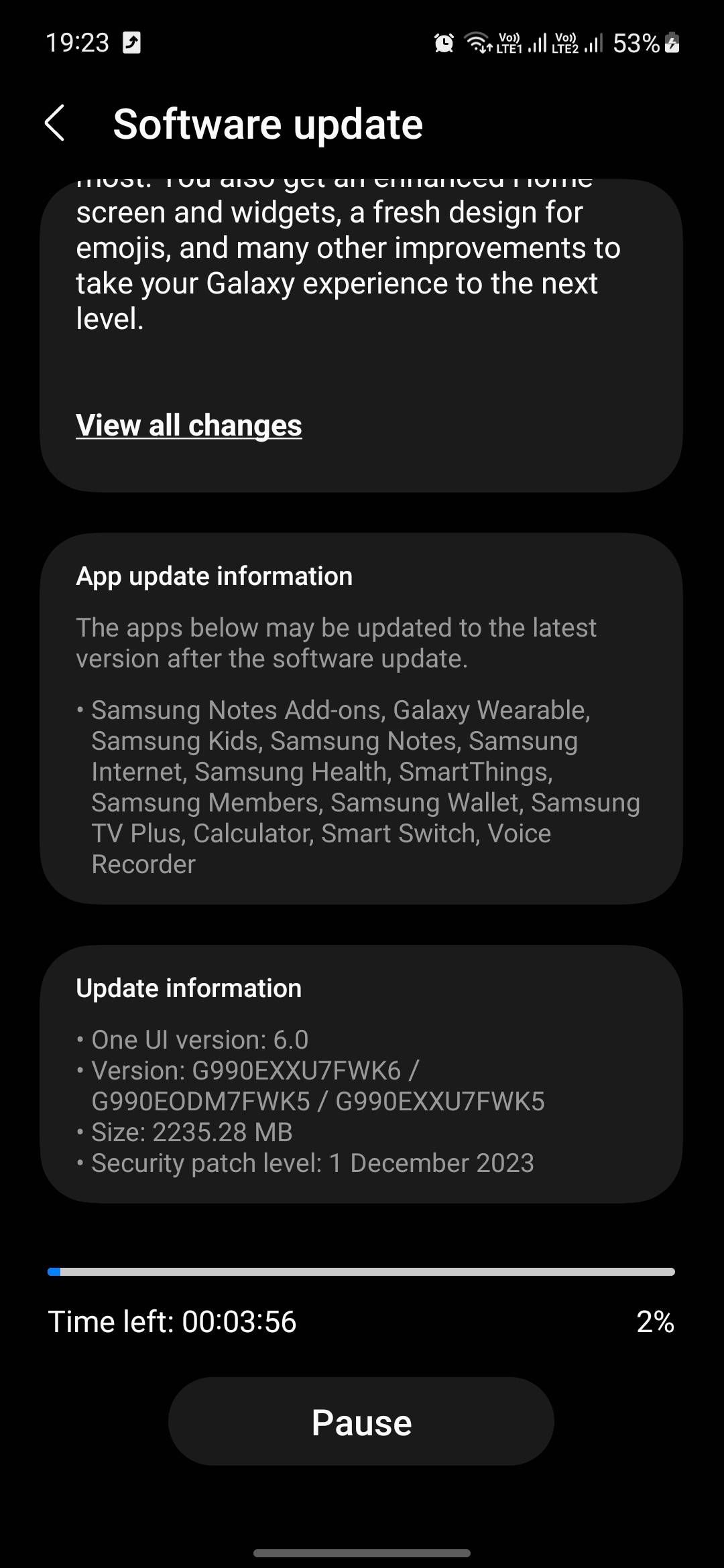 Update Samsung Members