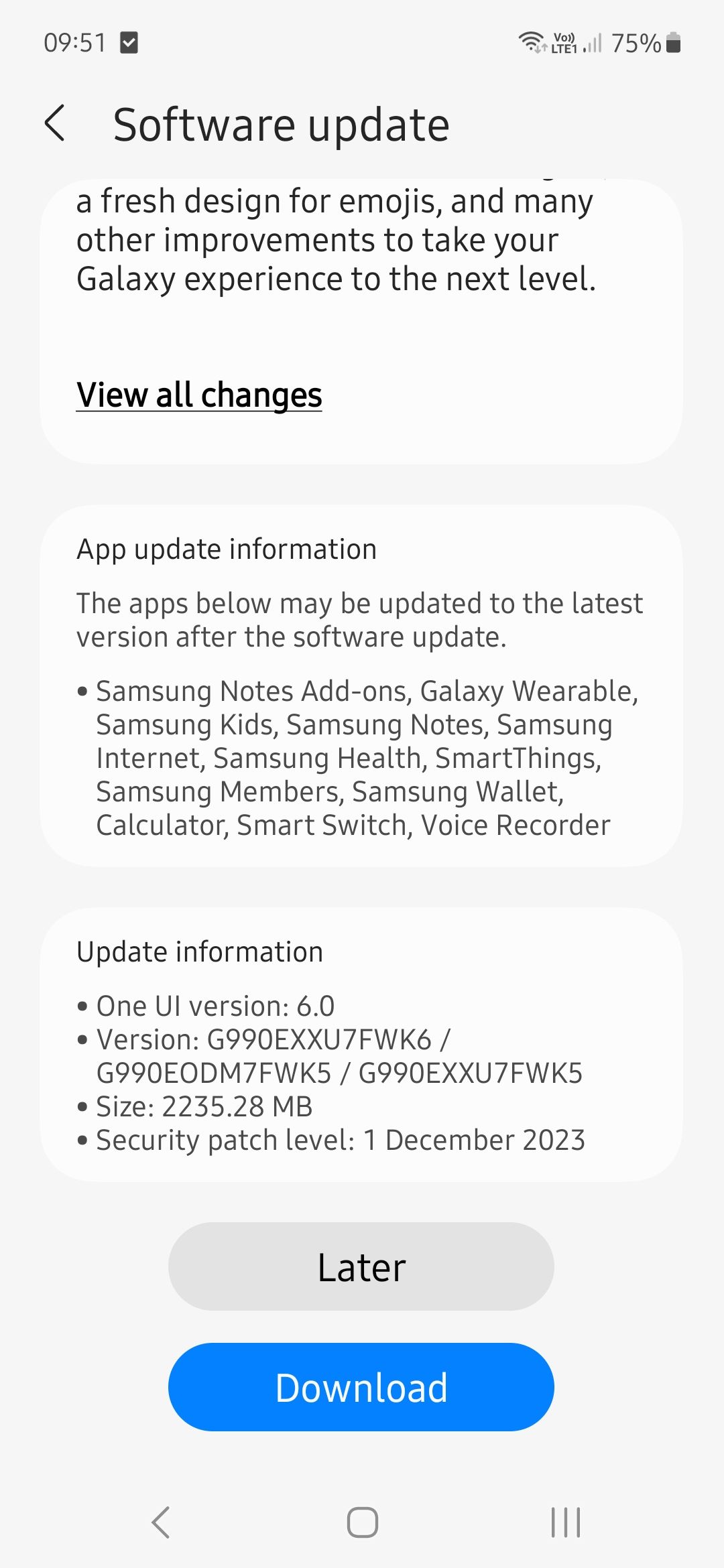 Samsung galaxy S21 fe software update - Samsung Members