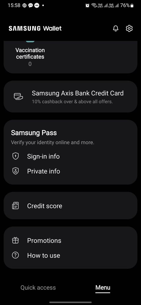 What happened to Samsung Pay rewards?