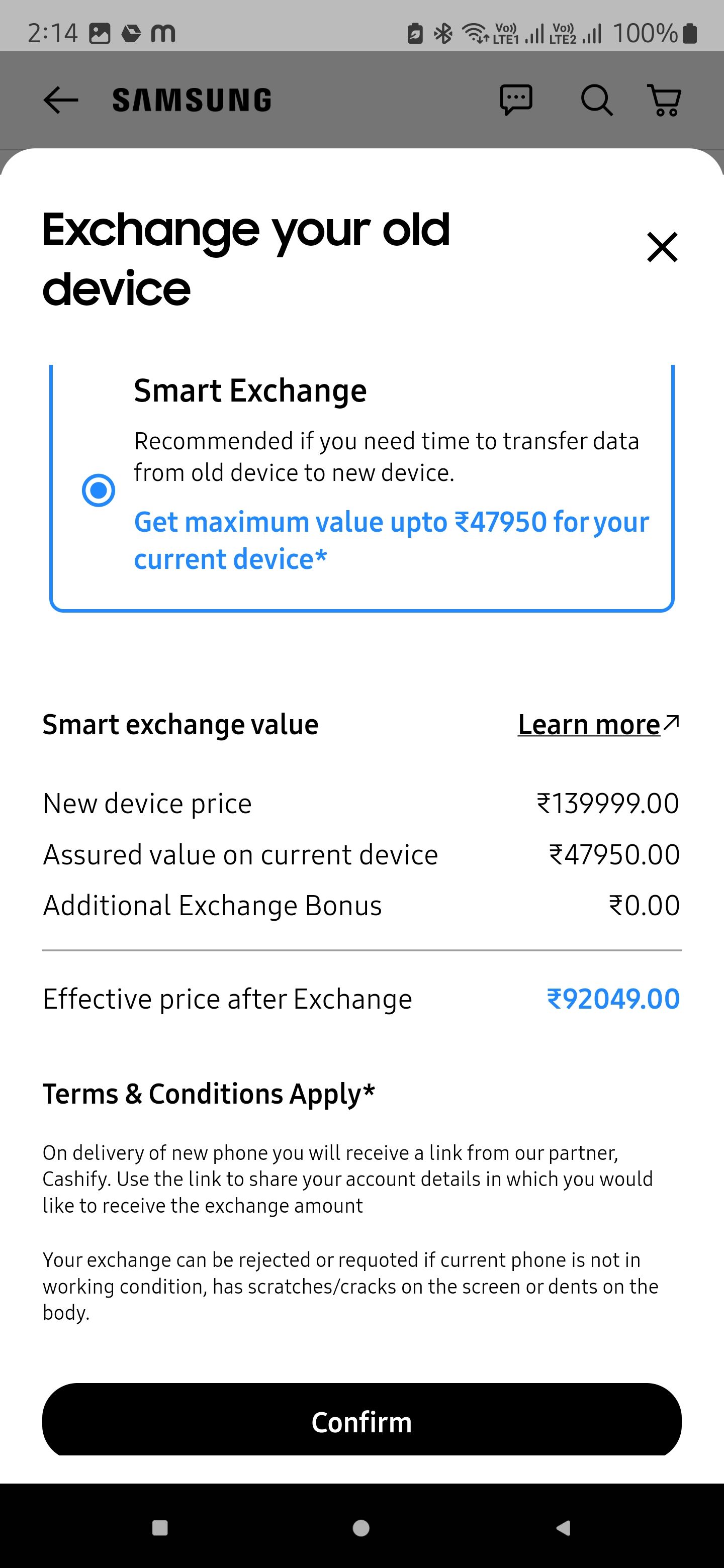 samsung exchange offer - Samsung Members