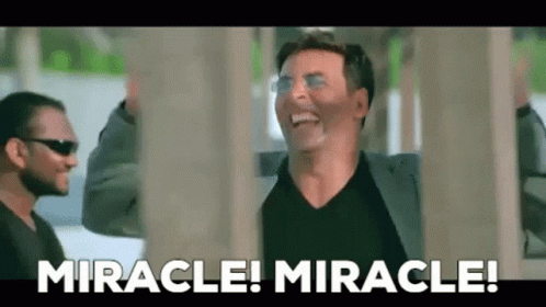 Image result for miracle miracle gif