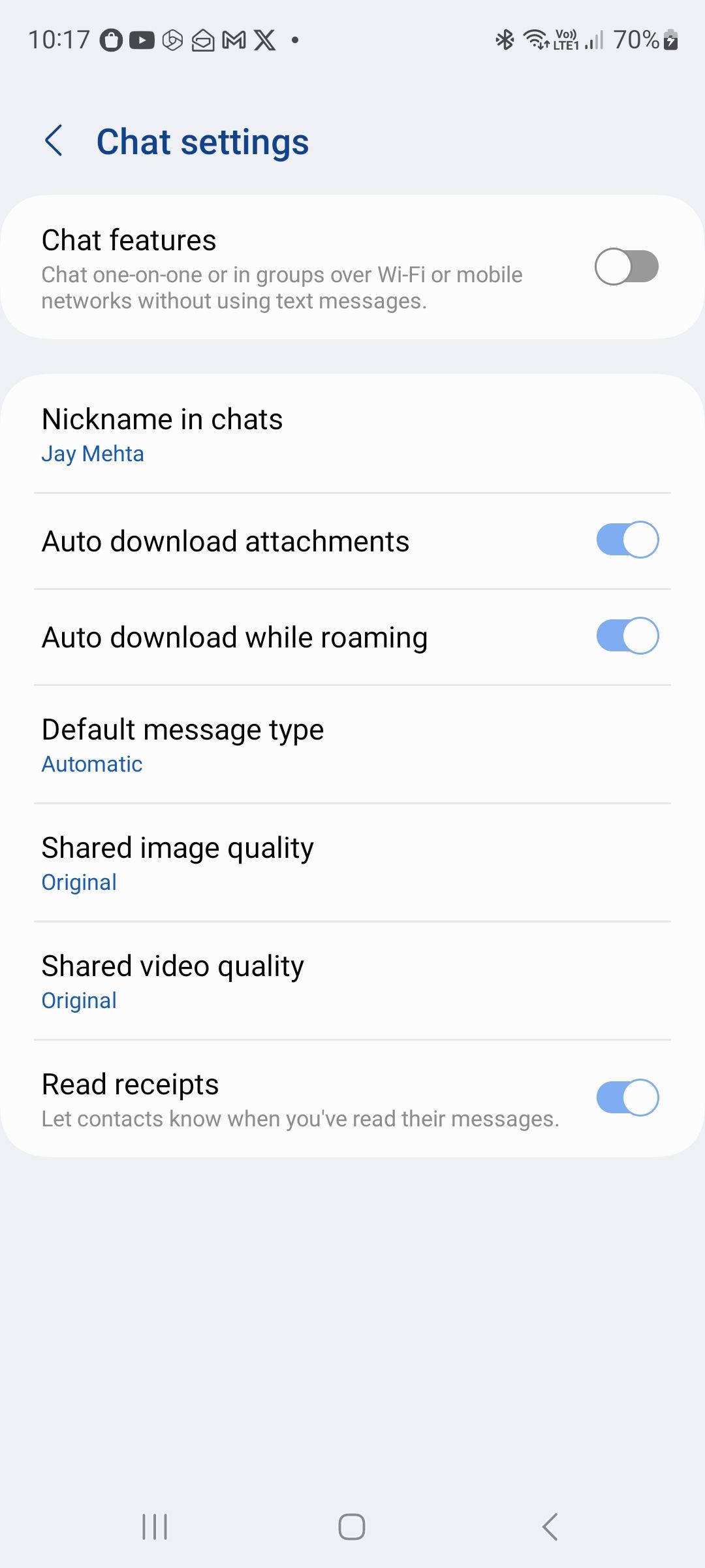 RCS keeps turning off on Samsung Messages - Samsung Members