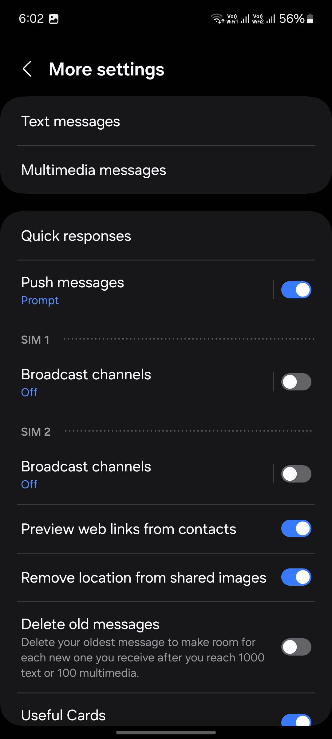 RCS feature in Messages App - Samsung Members