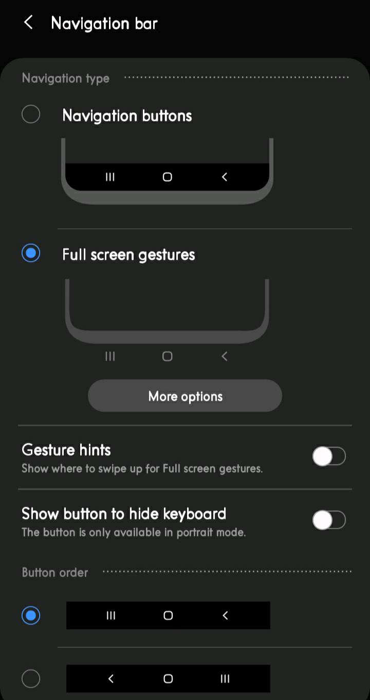 SOLUTION FOR REMOVING THE HIDE BUTTON ON KEYBOARD - Samsung Members