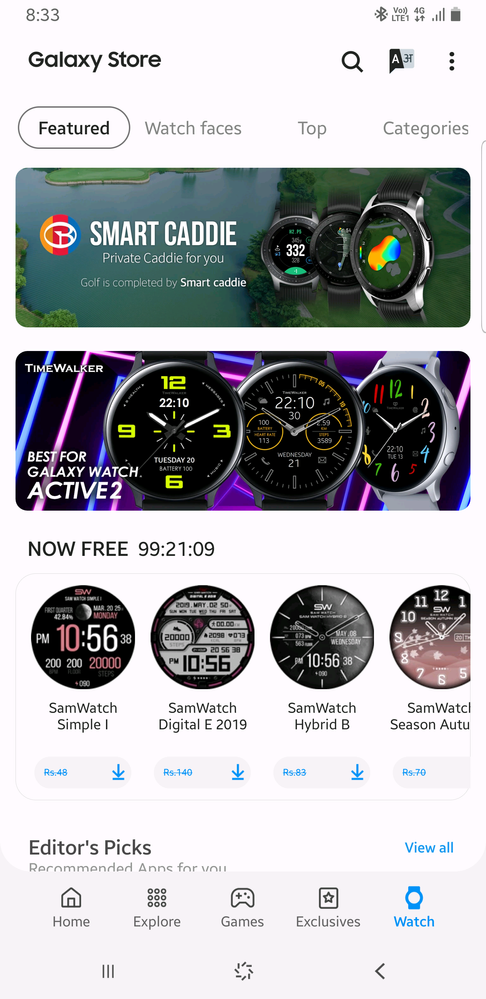 galaxy watch no samsung pay