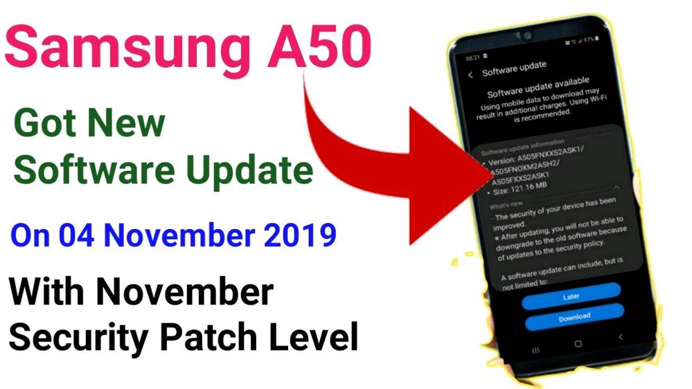 a50 update android 11