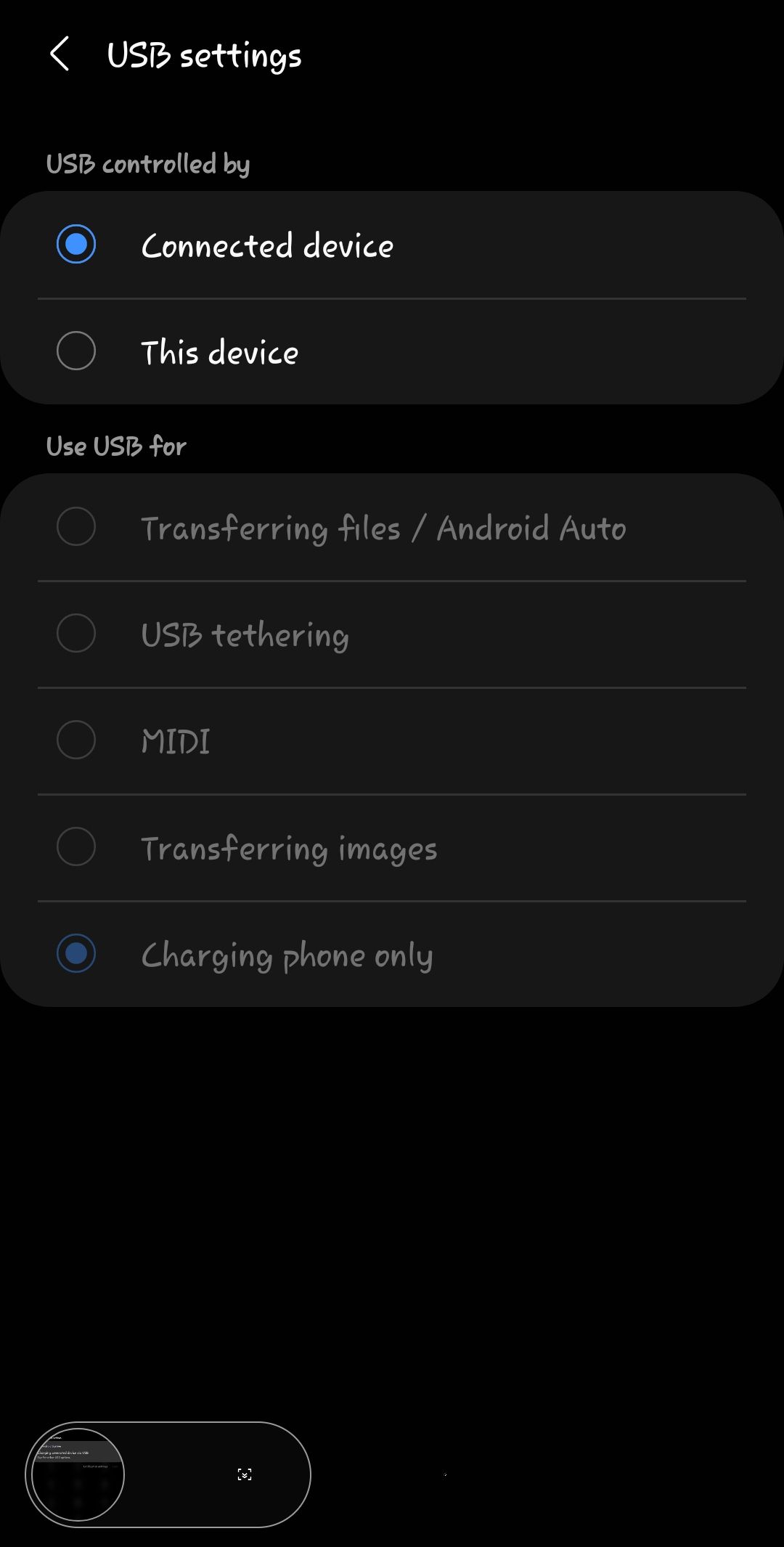 usb settings android - Ilustrasi 3