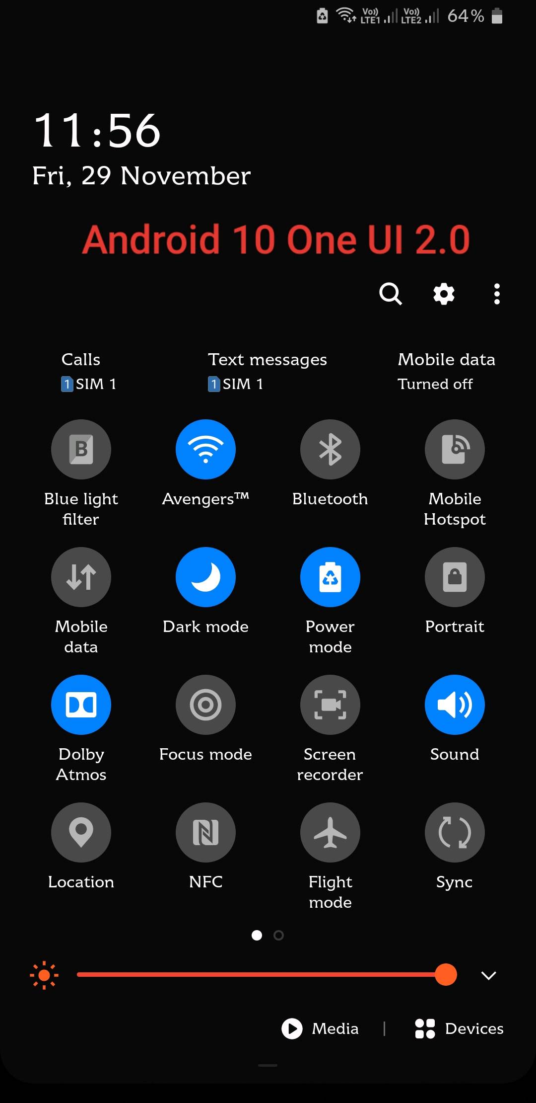 Dark Mode in Android 10 One UI 2 Error/Bug/Issue �... - Samsung Members