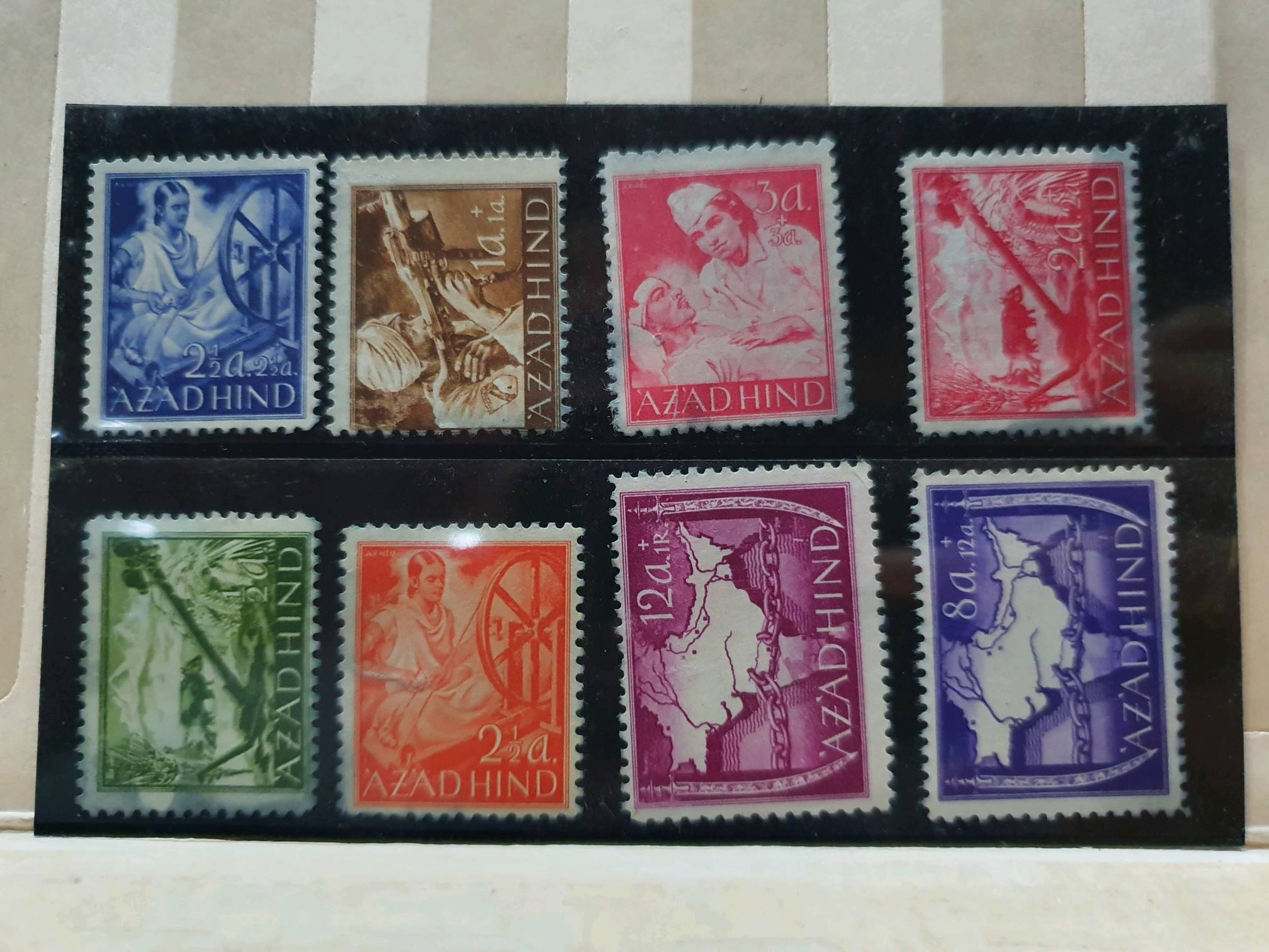 Azad Hind stamps - Wikipedia