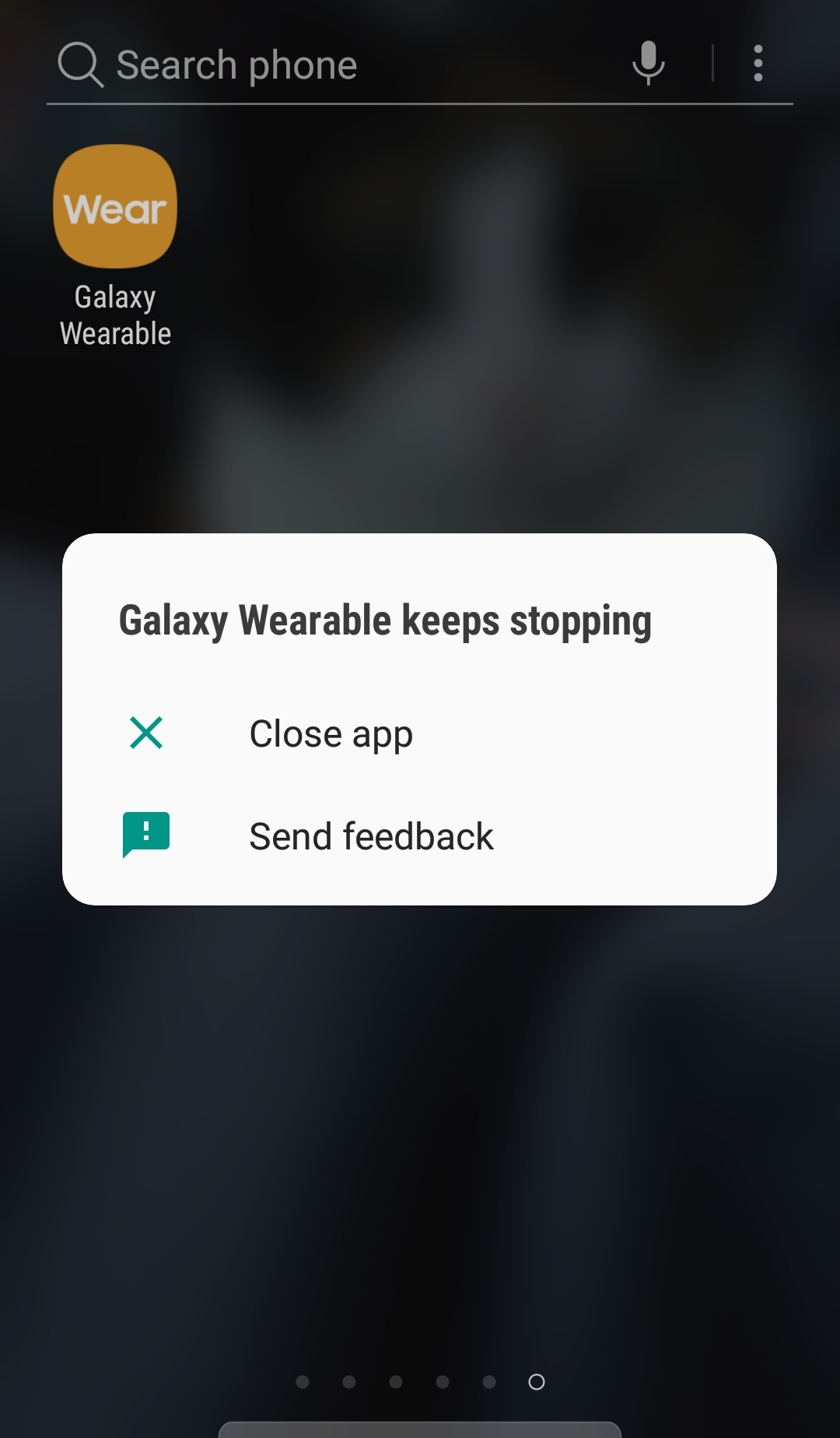 Galaxy Wearable Keeps Stopping Samsung Members