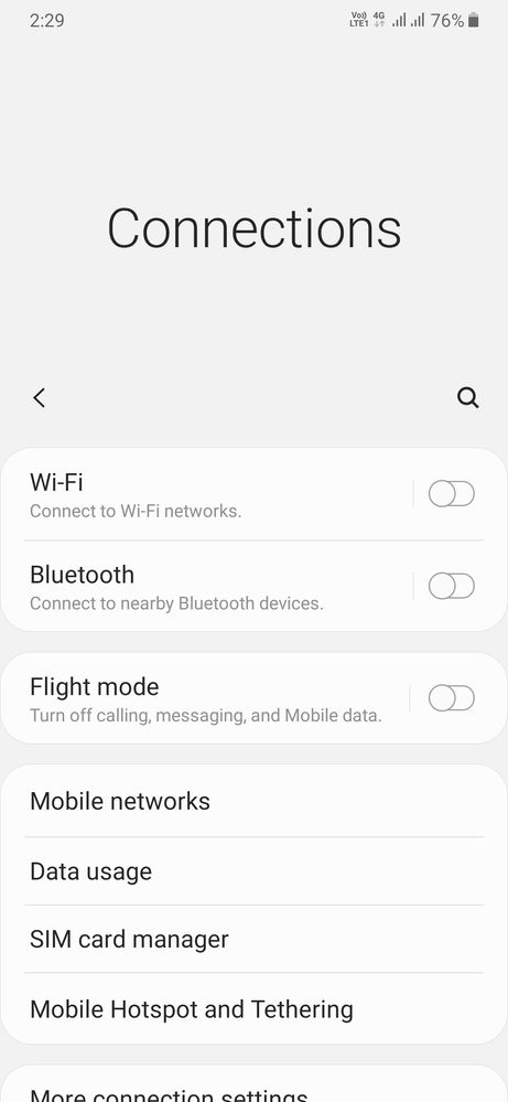 wifi calling samsung a50